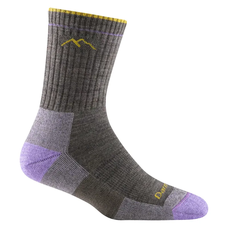 Darn Tough Women's Micro Crew Midweight Hiking Sock - Taupe